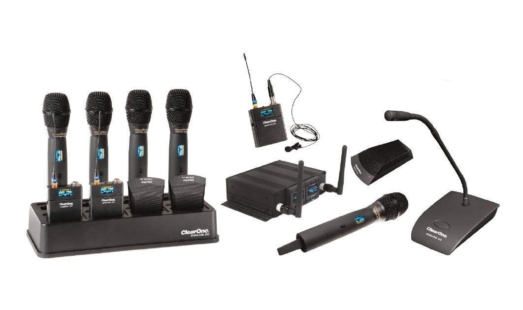 Kit microphone sans fil, 20 Canaux, 1 Microphone