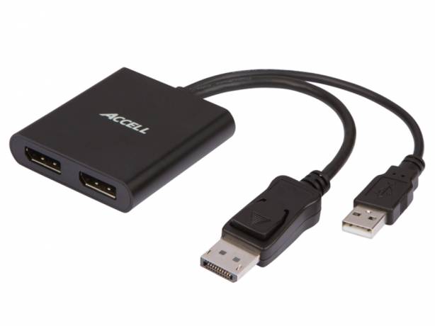 Accell UltraAV - Adaptateur actif DisplayPort 1.2 vers HDMI 1.4